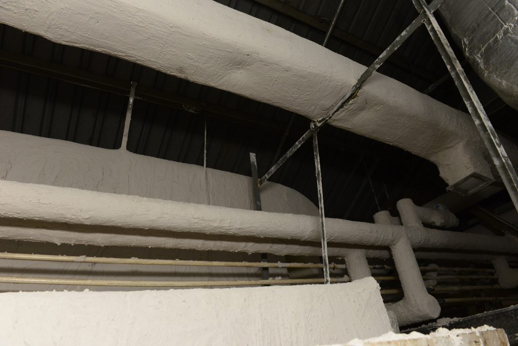 香港九龍木球會扒房使用ITP3100水性無機保溫漆施工後，有效隔熱保溫