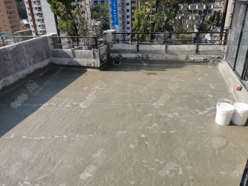 GUA050水性多功能黏著劑乾燥後情況