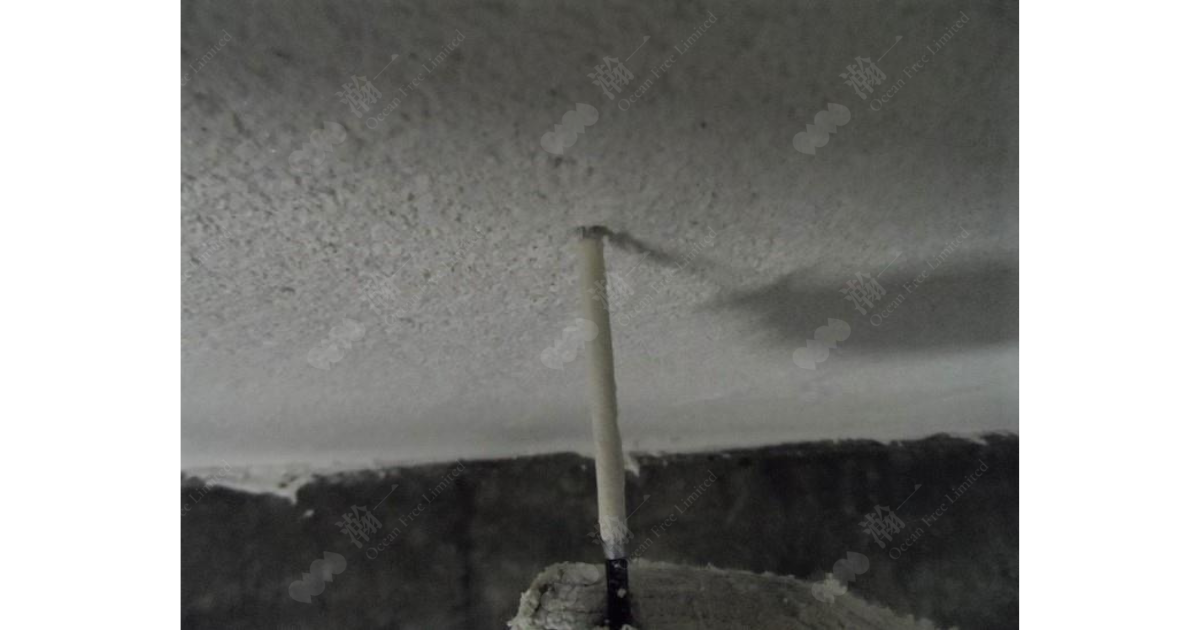 天花牆身保溫工程_施工中_檢查保溫材料施工厚度2